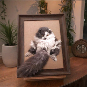 Wool Felt Pet Photo Frame Portrait