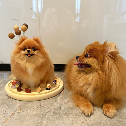 3D Wool Felt Pet Sculpture – Full Body